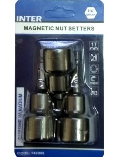 Καρυδάκι μαγνητικά 17mm INTER set 3τεμ